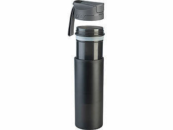 Semptec Urban Survival Technology Semptec Wasser-Flasche: Outdoor-Wasserfilter-Flasche, entfernt 99,99 % aller Bakterien, 550 ml elektroniktrade Switzerland