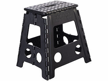 Semptec Urban Survival Technology Urban Survival Technology Faltbarer Tritthocker, bis 150 kg, anti-rutsch-beschichtet, 39 cm Höhe Elektroniktrade Switzerland