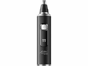Sichler Beauty 2in1-Akku-Nasen- und Ohrenhaar-Trimmer mit Schutzkappe, 120 Min., IPX6 Elektroniktrade Switzerland