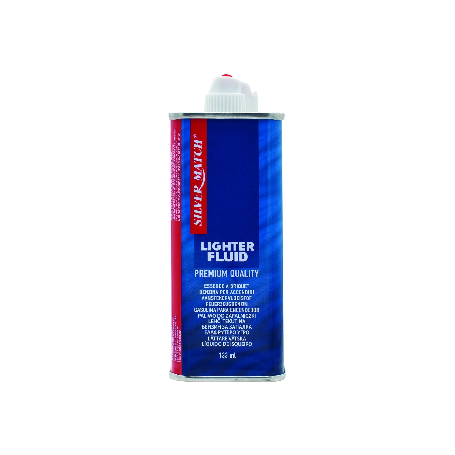 Silver Match Nachfüllflasche für Feuerzeuge, FEUERZEUG BENZIN, 133 ml, DL-12 Elektroniktrade Switzerland