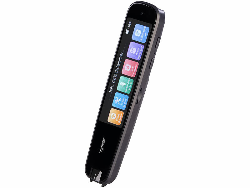 simvalley Übersetzer-Stift, 142 Online-Sprachen, Scan-Funktion, Touch-Display Elektroniktrade Switzerland