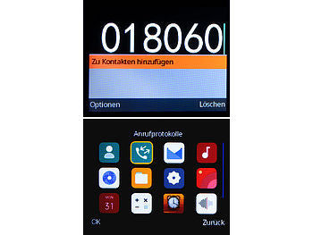 simvalley communications 4G-Tischtelefon, Notruf, SMS, Vertrags-/SIM-Lock-frei, Dual-SIM, Akku Elektroniktrade Switzerland