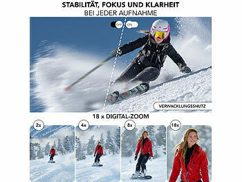 Somikon Full-HD-Digitalkamera, 4K interpoliert, 2 Displays, 18x-Digitalzoom Elektroniktrade Switzerland