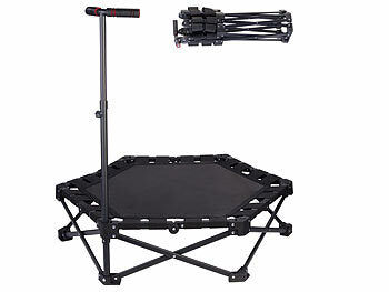 Speeron Klappbares Fitness-Trampolin für Erwachsene, Halte-Griff, 106 cm Ø Elektroniktrade Switzerland