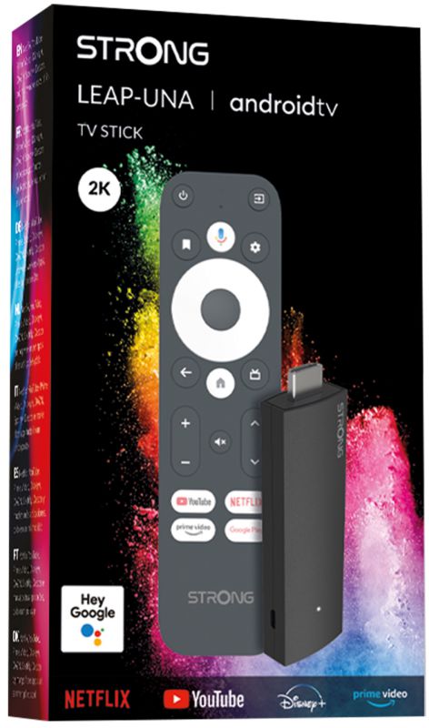 STRONG Android TV-Stick LEAP-UNA STRONG Elektroniktrade Switzerland