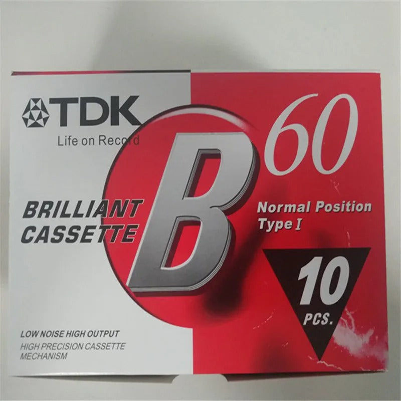 TDK 1 / 10 Stk Standard Audio Kassetten Leer Bänder 60minuten elektroniktrade Switzerland
