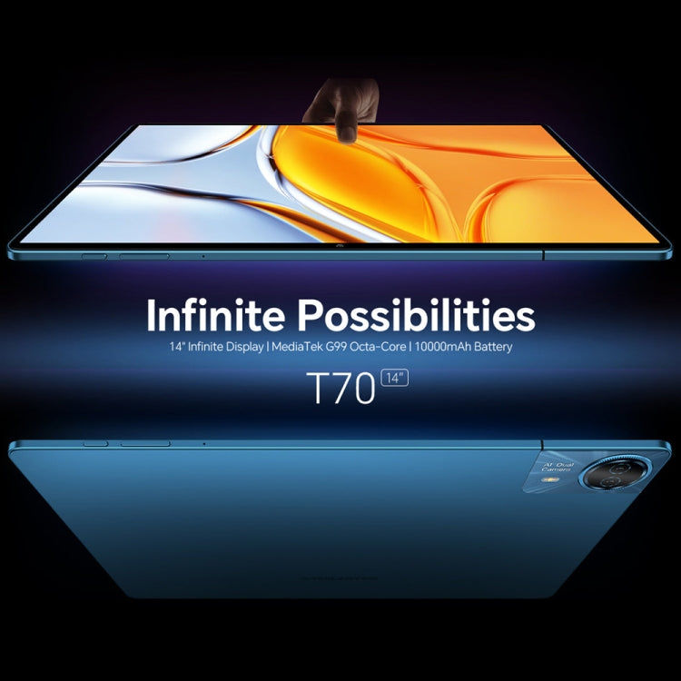 Teclast Teclast T70 4G LTE Tablet PC, 8GB+256GB, 14 Zoll Android 14, Dual Sim Elektroniktrade Switzerland