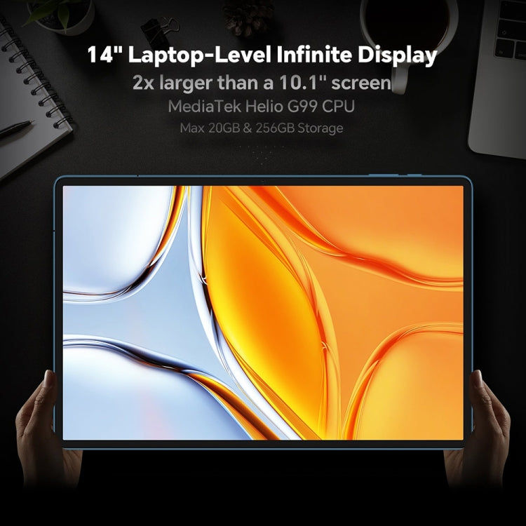 Teclast Teclast T70 4G LTE Tablet PC, 8GB+256GB, 14 Zoll Android 14, Dual Sim Elektroniktrade Switzerland