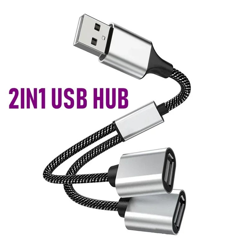 TONGDAYTECH USB-C Splitter 2-Port Hub/Splitter USB 3.0 Elektroniktrade Switzerland