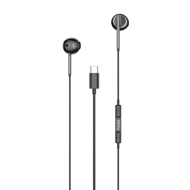 TOTU TOTU EP-3 In-Ear-Kopfhörer mit Kabel, Länge: 1,2 m, Steckertyp: USB-C / Typ C Elektroniktrade Switzerland