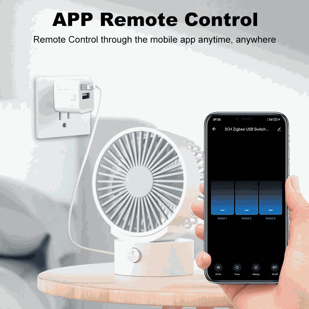 Tuya Smarte EASY-USB-Steckdose Tuya USB-Schalter, Smart Life elektroniktrade Switzerland