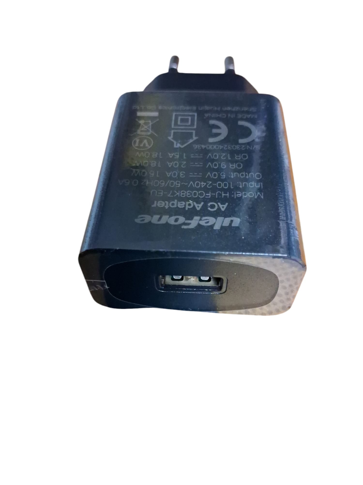 Ulefone Original Ladegerät für Ulefone Armor Pad Pro/16S/Note 18 Ultra/Tab A11 Pro/Tab A11 9VA 20W elektroniktrade Switzerland