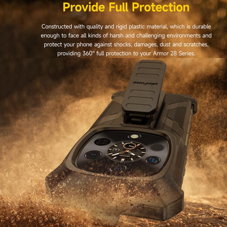 Ulefone Ulefone Armor 28 Ultra / 28 Ultra Thermal Back Clip-Telefonhülle mit Karabiner elektroniktrade Switzerland