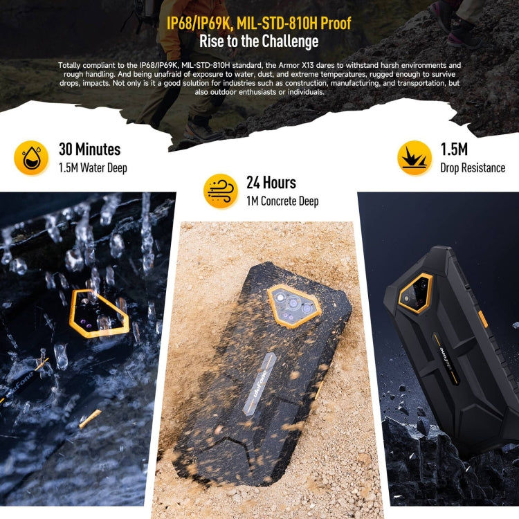 Ulefone Ulefone Armor X13, Robustes IP68/IP69K-Telefon, 6,52 Zoll Octa Core Elektroniktrade Switzerland