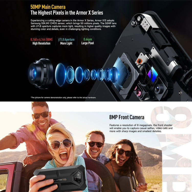 Ulefone Ulefone Armor X13, Robustes IP68/IP69K-Telefon, 6,52 Zoll Octa Core Elektroniktrade Switzerland