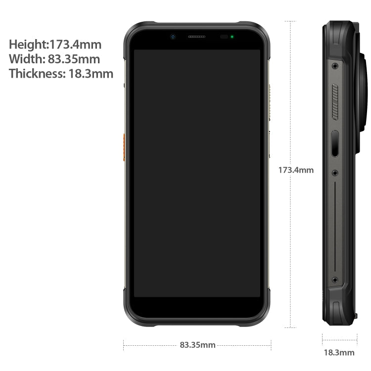 Ulefone Ulefone Power Armor 16S, 8 GB + 128 GB, 9600 mAh Akku Orange Elektroniktrade Switzerland