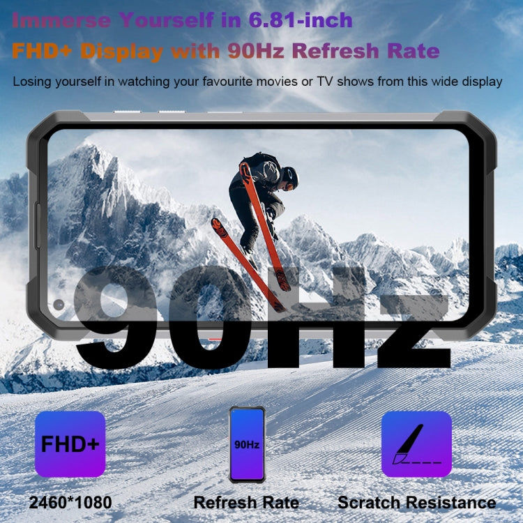 Unihertz Unihertz Tank Rugged Phone, 108 MP Kamera, Nachtversion, 12 GB + 256 GB Elektroniktrade Switzerland