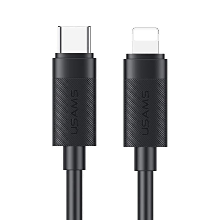 USAMS USAMS SJ781 U94 USB-C / Typ-C auf 8-Pin PD30W Schnelllade-Datenkabel, 1m Elektroniktrade Switzerland