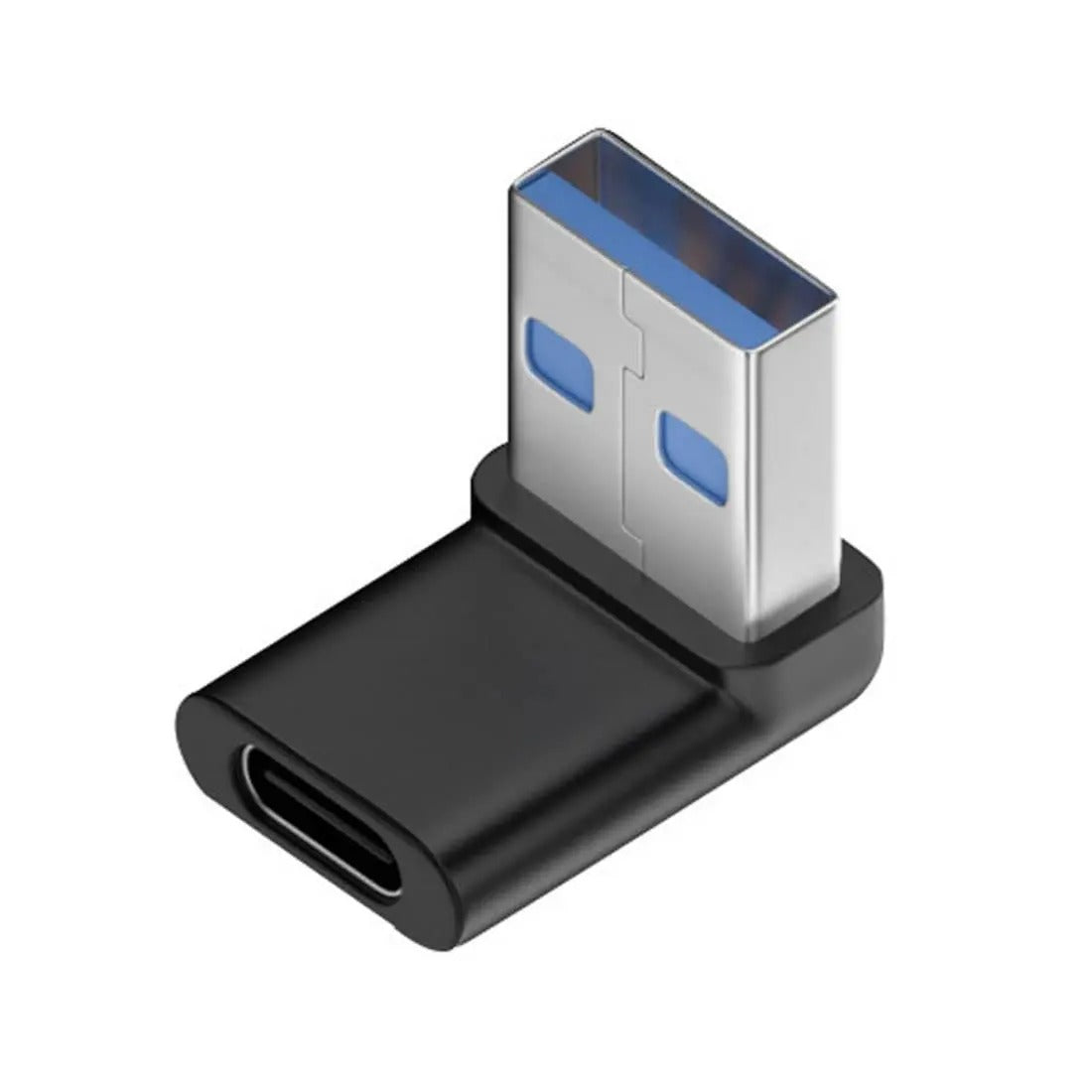 USB-A auf USB-C Winkeladapter 90° – Schnell & platzsparend