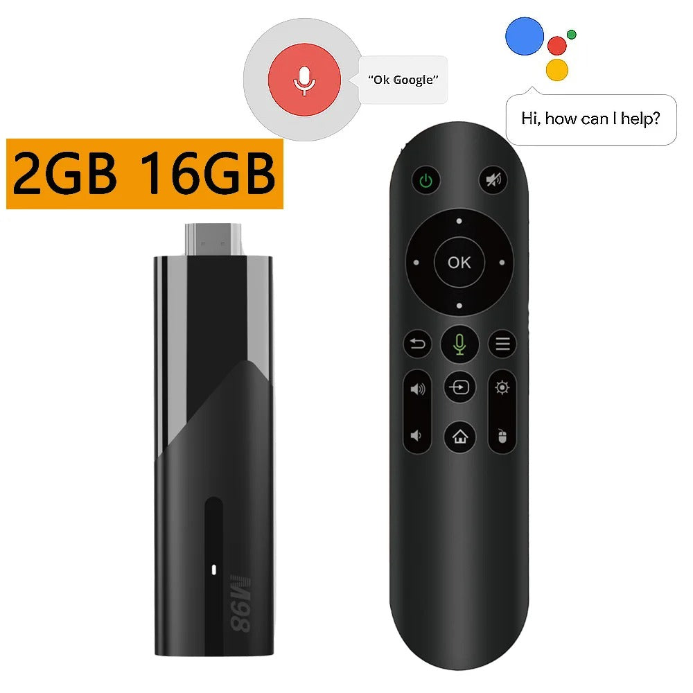 4K Y10 Android TV Stick M98 2GB/16GB