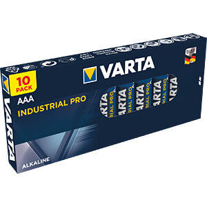 VARTA Varta Industrial PRO 10er-Set Micro/AAA Elektroniktrade Switzerland