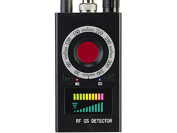 VisorTech Profi-Akku-Spycam- & Wanzendetektor, erkennt 1 MHz-6,5 GHz, GSM u.v.m. elektroniktrade Switzerland