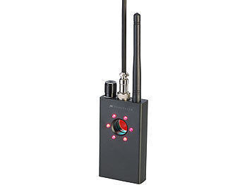 VisorTech Profi-Akku-Spycam- & Wanzendetektor, erkennt 1 MHz-6,5 GHz, GSM u.v.m. elektroniktrade Switzerland