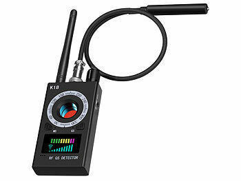 VisorTech Profi-Akku-Spycam- & Wanzendetektor, erkennt 1 MHz-6,5 GHz, GSM u.v.m. elektroniktrade Switzerland