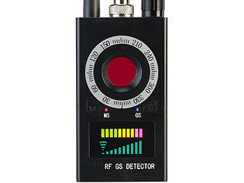 VisorTech Profi-Akku-Spycam- & Wanzendetektor, erkennt 1 MHz-6,5 GHz, GSM u.v.m. Elektroniktrade Switzerland