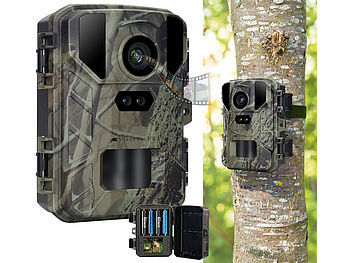 VisorTech VisorTech WLAN-Wildkamera mit 50 MP, interpolierter 4K-Auflösung & No-Glow-IRs elektroniktrade Switzerland