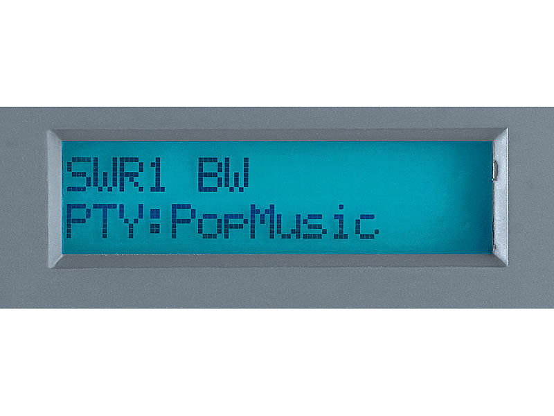 VR-Radio Digitales DAB+/FM-Radio mit Akku, Dual-Wecker, RDS, LCD-Display, Timer Elektroniktrade Switzerland