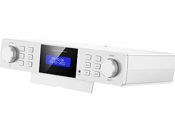 VR-Radio Unterbau-Küchenradio DAB+/UKW, RDS, Wecker, Timer, LCD-Display, AUX Elektroniktrade Switzerland