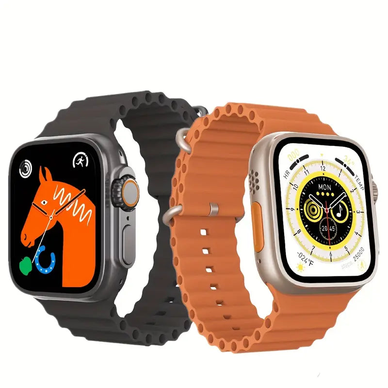 Smartwatch S8 Ultra Max 5,28 cm HD-Touchscreen für Android/iOS-Telefone