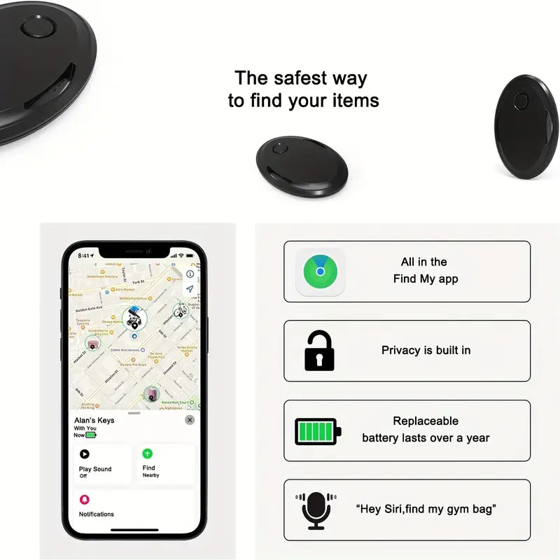 Locator Finder Tracker funktioniert mit Apple Find My / Wo ist