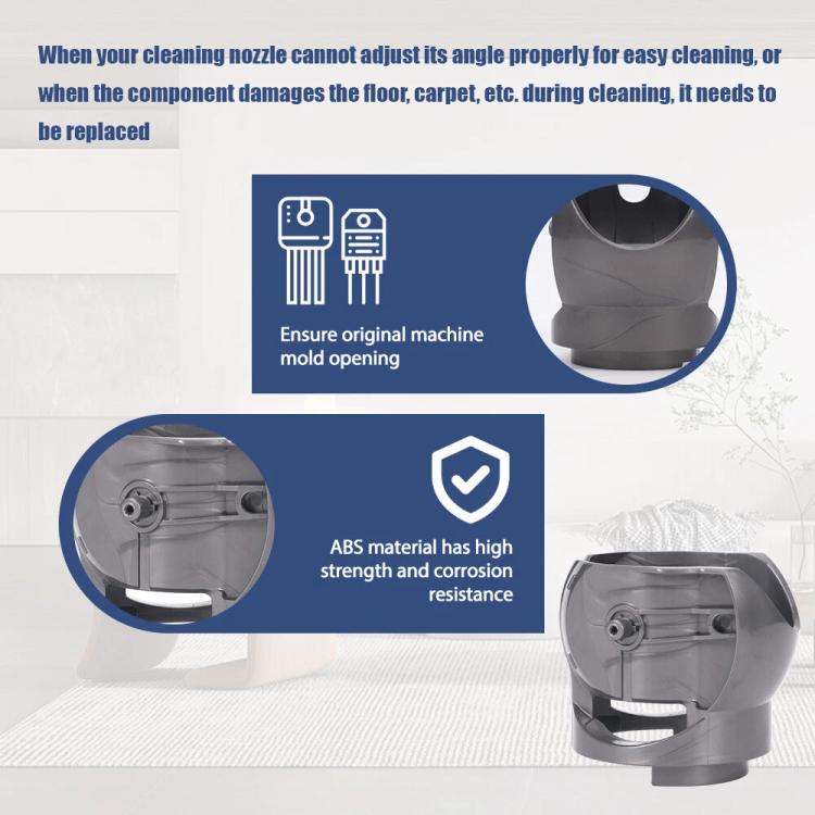 xdsource Ersatzteile für Dyson V15/V11/V10/G5 100W High Torque Reinigungsdüse V-Ball-Anschluss, Connector, Connector+V-Ball Wheel Side elektroniktrade Switzerland