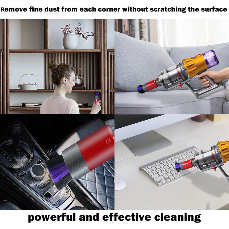xdsource Für Dyson Staubsauger V7 V8 V10 V11 V15. Nicht markierende Staubbürste mit weichen Borsten, Non-marking Brush elektroniktrade Switzerland
