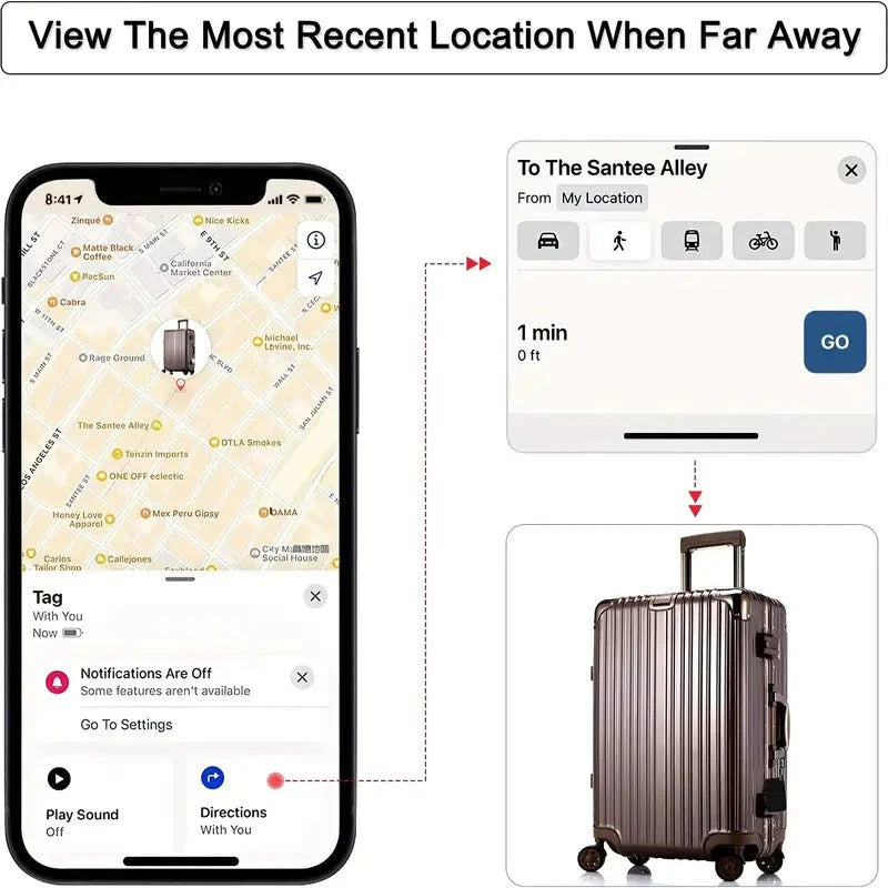 Zoopabaus Locator Finder Tracker funktioniert mit Apple Find My / Wo ist Elektroniktrade Switzerland