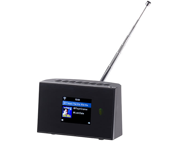 Digitaler WLAN-HiFi-Tuner mit Internetradio, DAB+, UKW, Fernbedienung