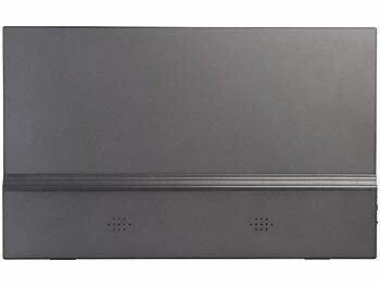 auvisio Mobiler 15,6"/39,6 cm IPS-Superslim-Monitor, FHD, Schutzcase, Standfuß erhältlich auf eMall