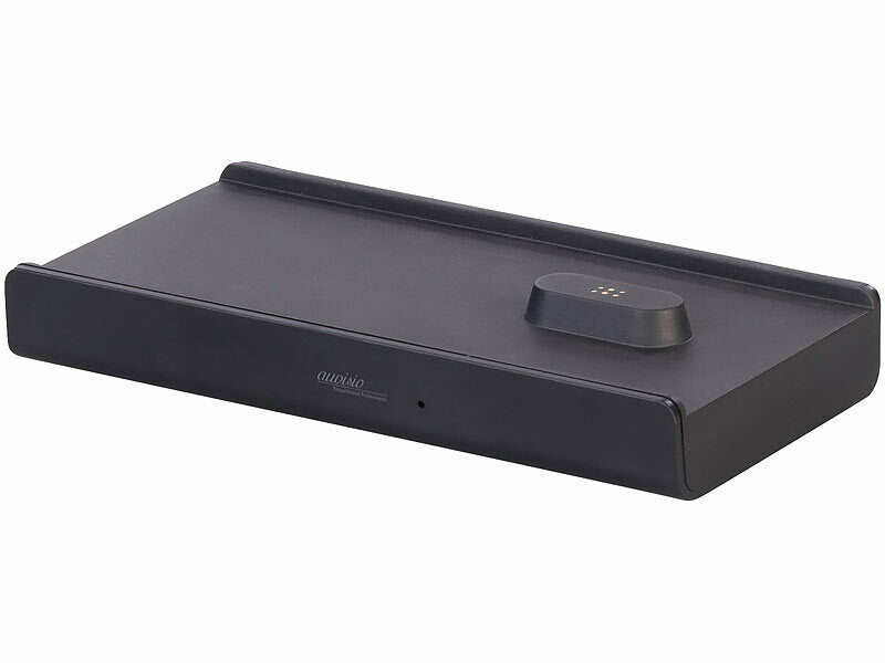 Mobiler TV-Lautsprecher, digitale Funk-Übertragung, 2 Hörprofile, Akku