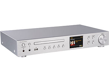 Receiver mit Internetradio und CD-Player erhältlich auf eMall