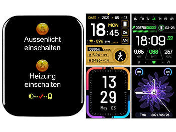 Sport-Armband-Uhr Fitness-Tracker Pulsuhr erhältlich auf eMall