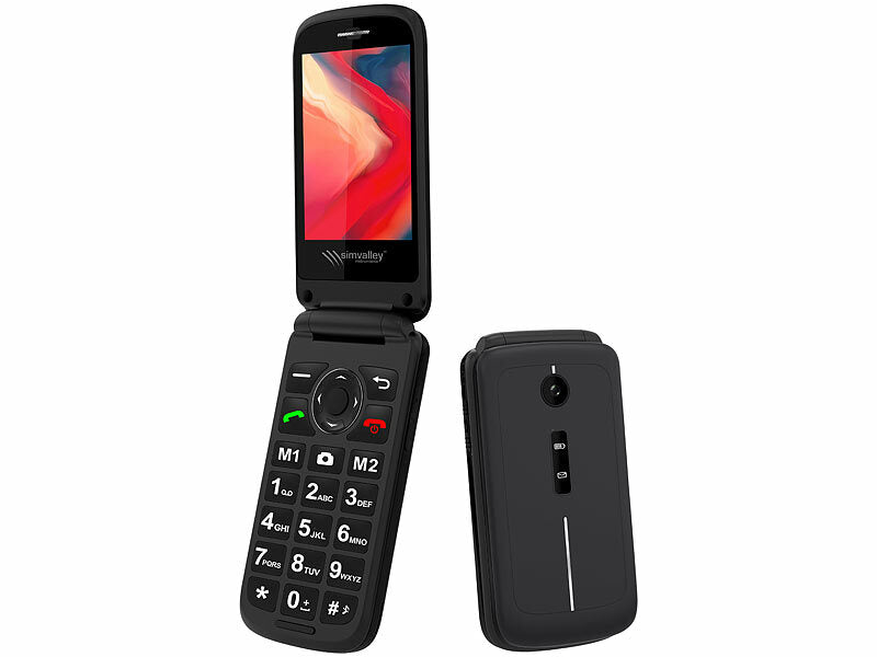 4G-Senioren-Klapphandy mit 2,8"-Farbdisplay, Garantruf Easy, BT 5