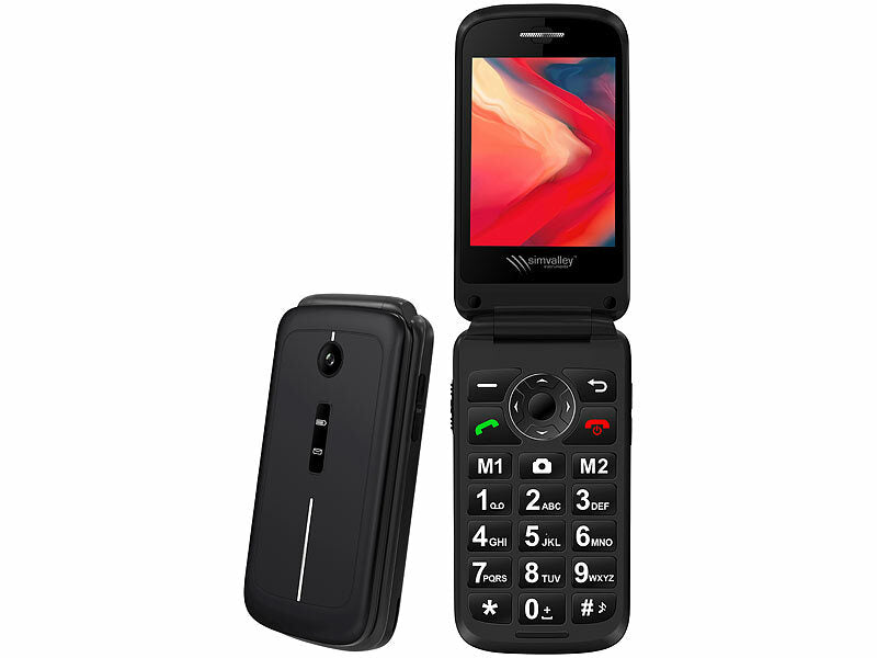 4G-Senioren-Klapphandy mit 2,8"-Farbdisplay, Garantruf Easy, BT 5