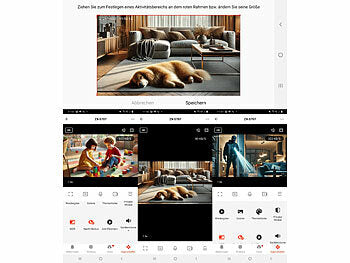 Überwachungs-Kamera mit Aufnahmefunktion erhältlich auf eMall