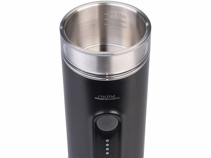 Mobile Akku-Espressomaschine mit Wasserkocher, auch für Kapseln, 15bar