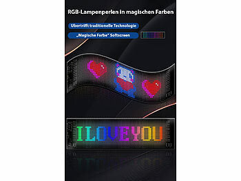 LED Werbetafel programmierbar