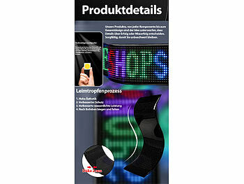 LED Anzeigetafeln programmierbar