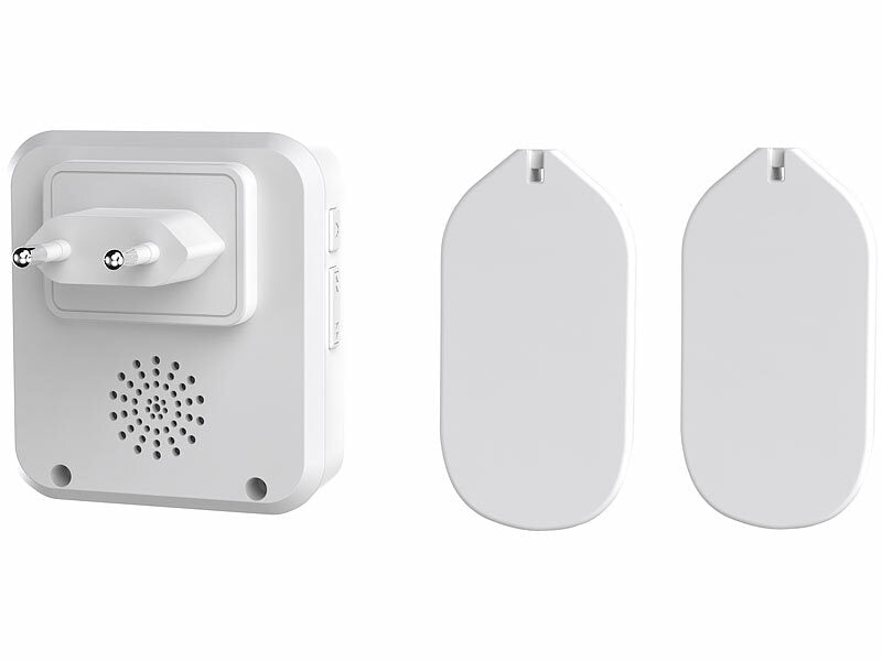 Smartes SOS-Notrufknopf-Set für Senioren, 2x Sender, 1x Empfänger, App