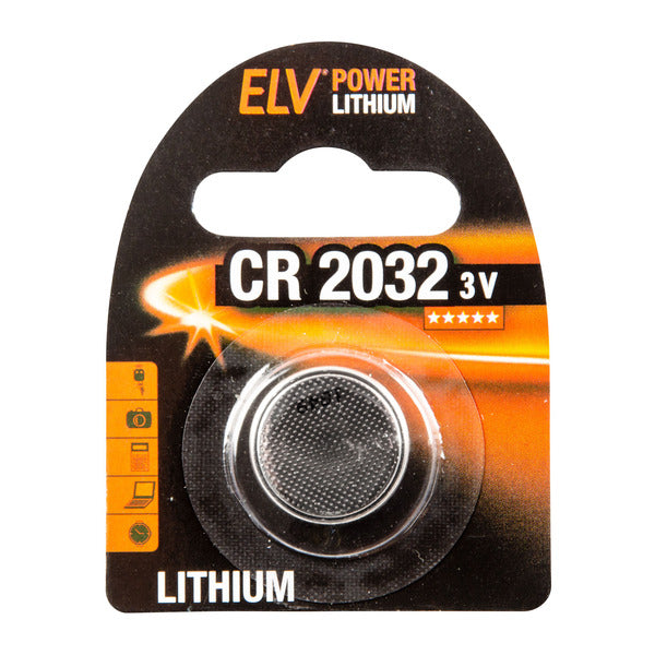 ELV Power Lithium-Knopfzelle CR 2032 | #Elektroniktrade.ch#